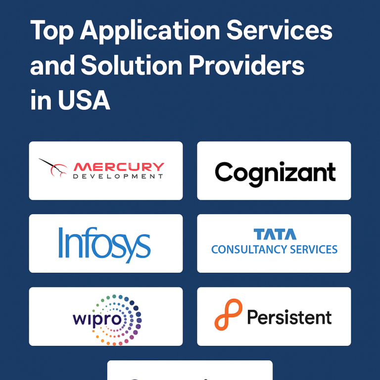 Top Application Services and Solution Providers in USA