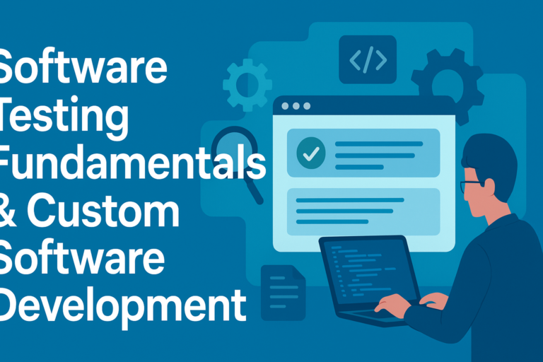 Software Testing Fundamentals & Custom Software Development